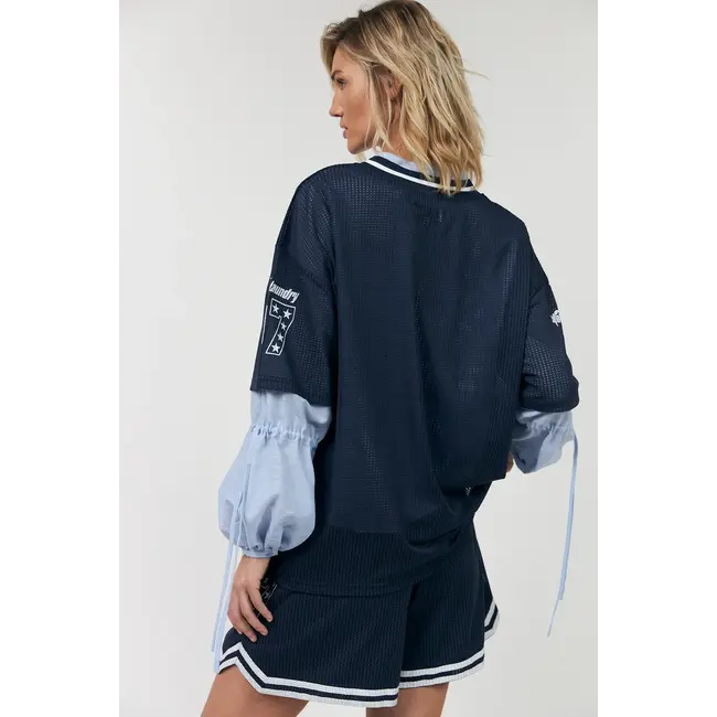 Sportief Shirt Dark Blue