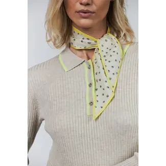 Lollys Laundry RosemaryLL Neck Scarf Light Yellow