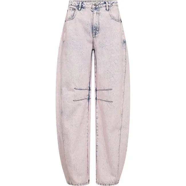 Drew Barrel Panel Tall Jeans Iced Rose