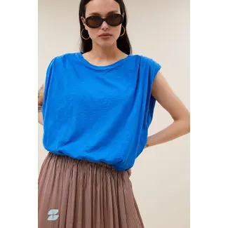 BY-BAR Nilou Jersey Top French Blue