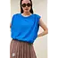 Nilou Jersey Top French Blue