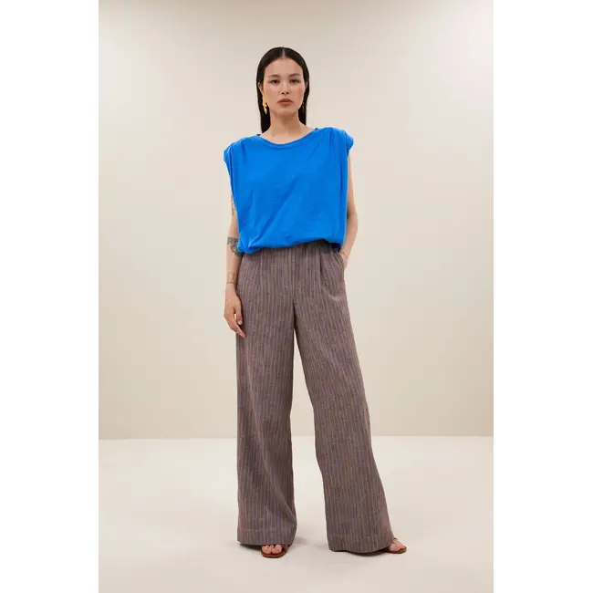 Nilou Jersey Top French Blue