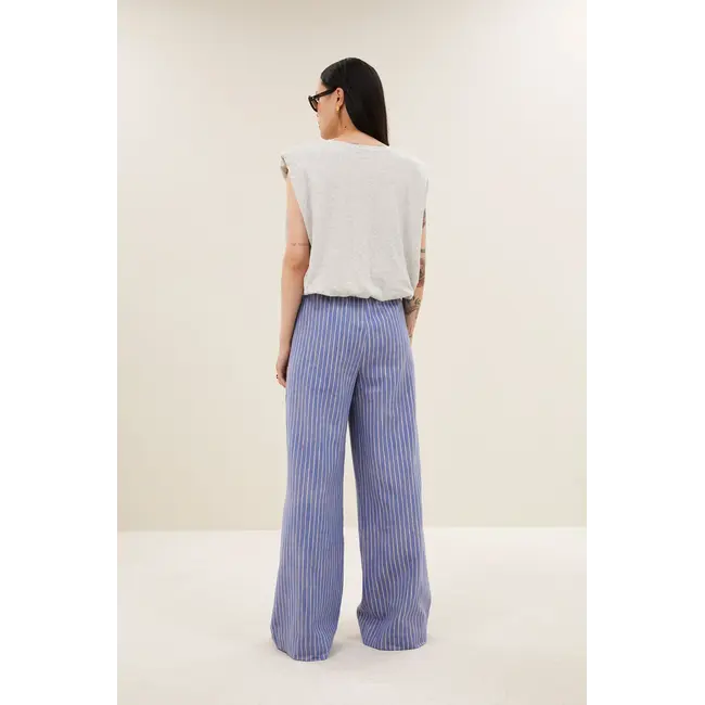 Nilou Jersey Top Grey Melee