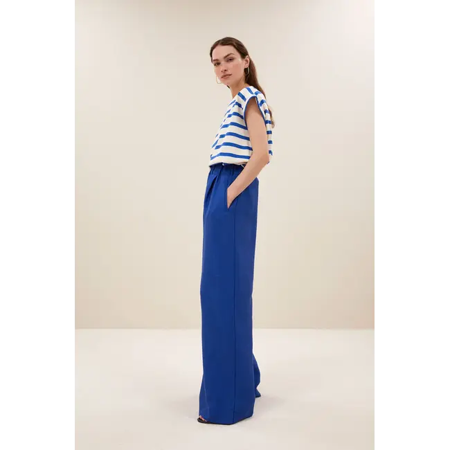 Tobi Stripe Top Azul Blue Stripe