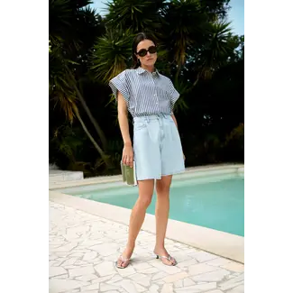 BY-BAR Elisa Denim Shorts Light Denim