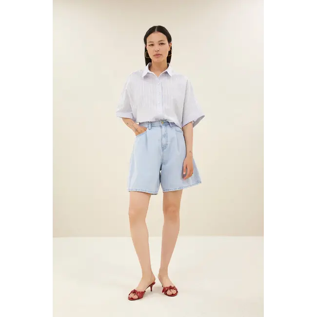 Elisa Denim Shorts Light Denim