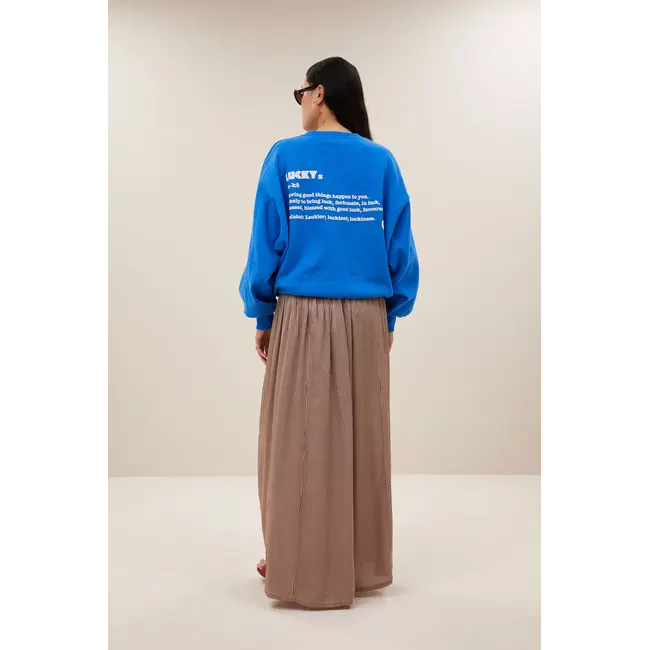 Bibi Dictionary Sweater French Blue