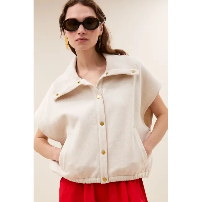 Sean Jacket Buttons Oyster Melee