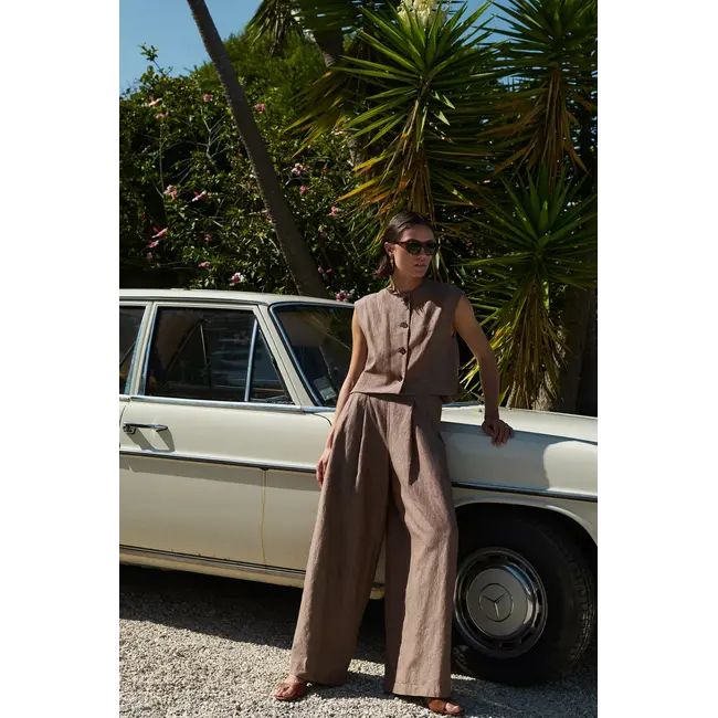 Nori Girone Gilet Iced Coffee