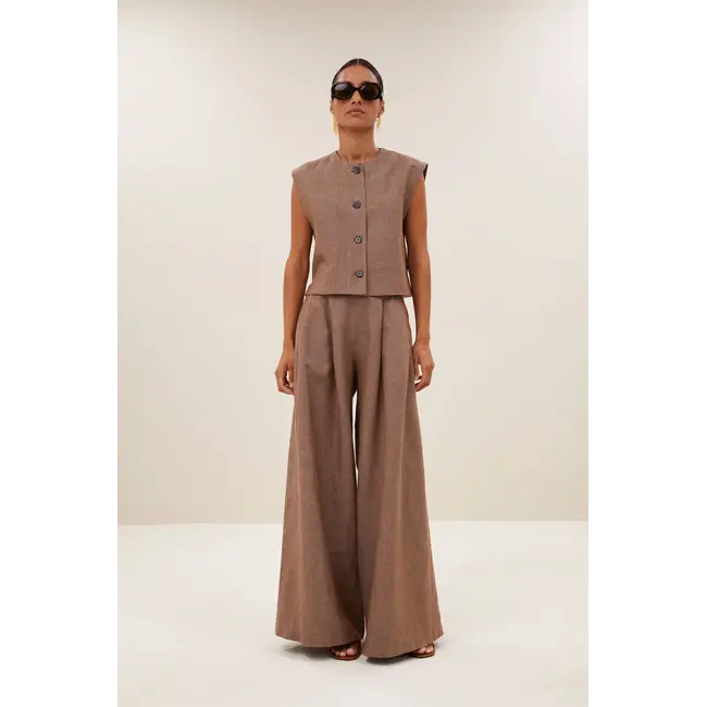 Nori Girone Gilet Iced Coffee