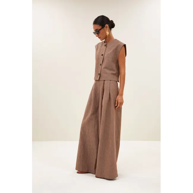 Nori Girone Gilet Iced Coffee