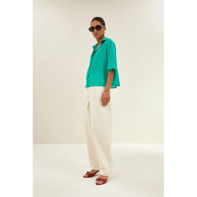 Kick Blouse Lucky Green