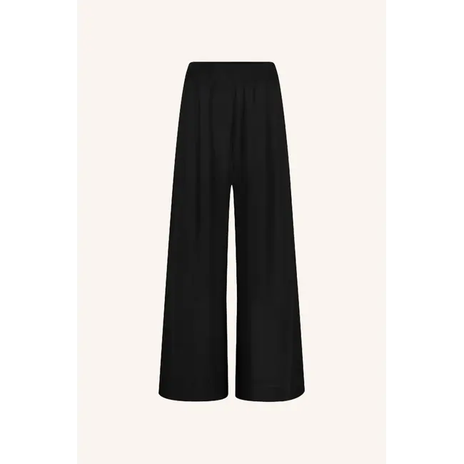 Benji Viscose Pants Jet Black