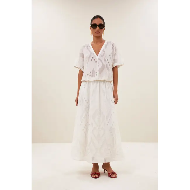 Mabel Mist Blouse Cream