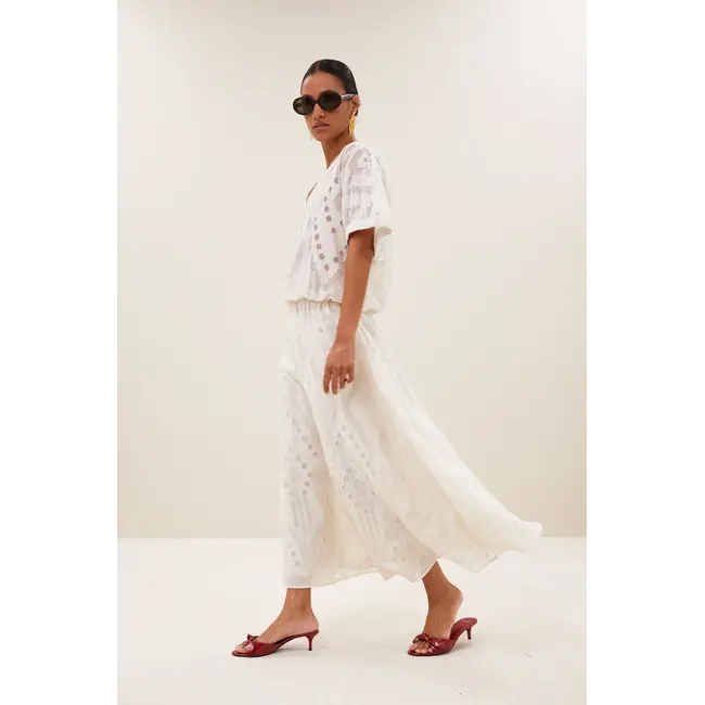 Mabel Mist Blouse Cream