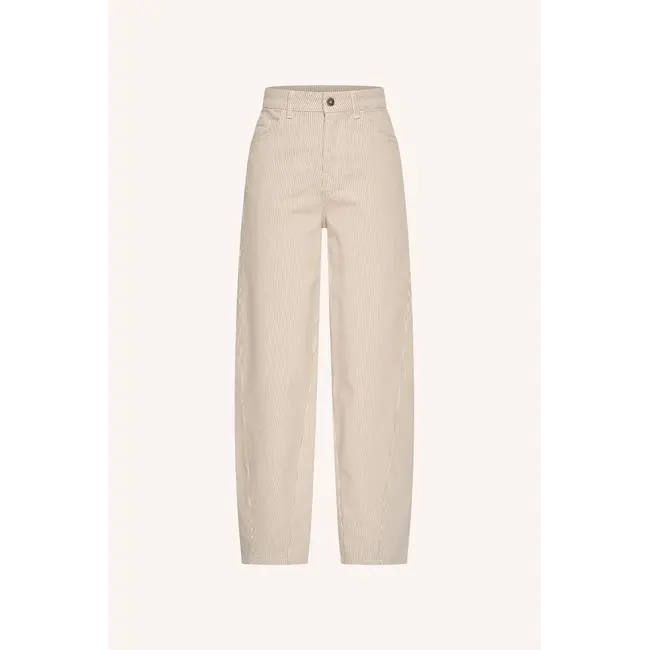 Begum Stripe Pants Sand Stripe