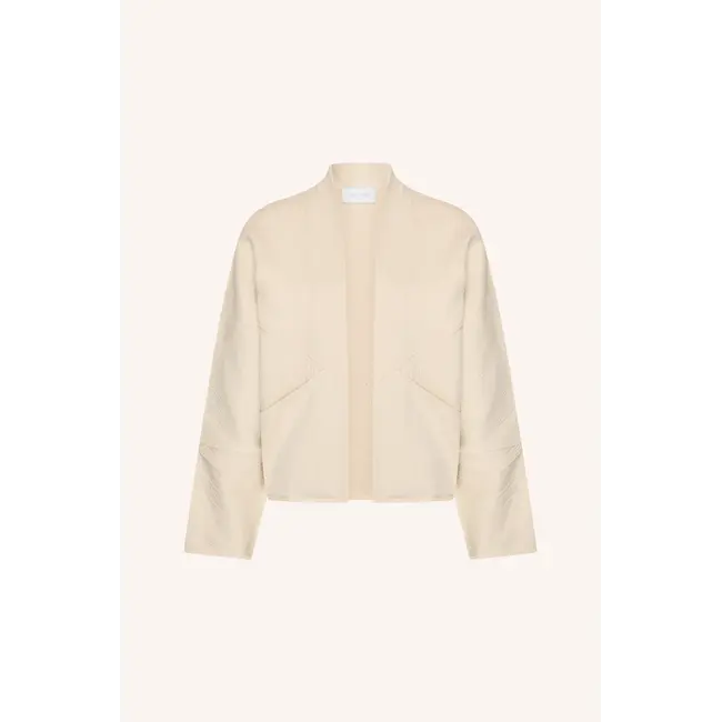 Flora Cotton Jacket Light Chalk