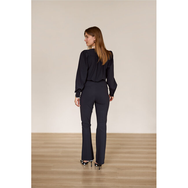 FLAIR BONDED TROUSERS – BLACK