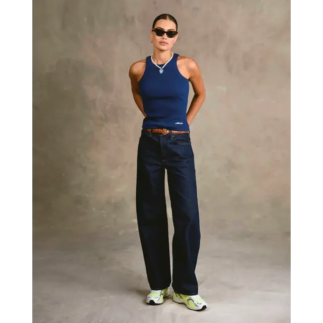 The Mercer Tank Blue