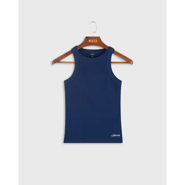 The Mercer Tank Blue