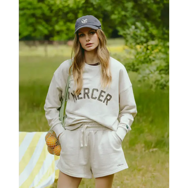 Mercer Logo Sweat Off White
