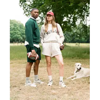 Mercer Mercer Logo Sweat Off White