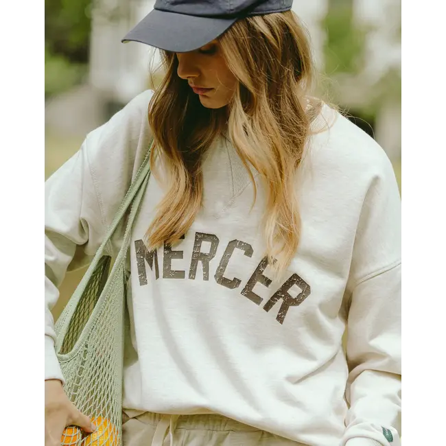 Mercer Logo Sweat Off White