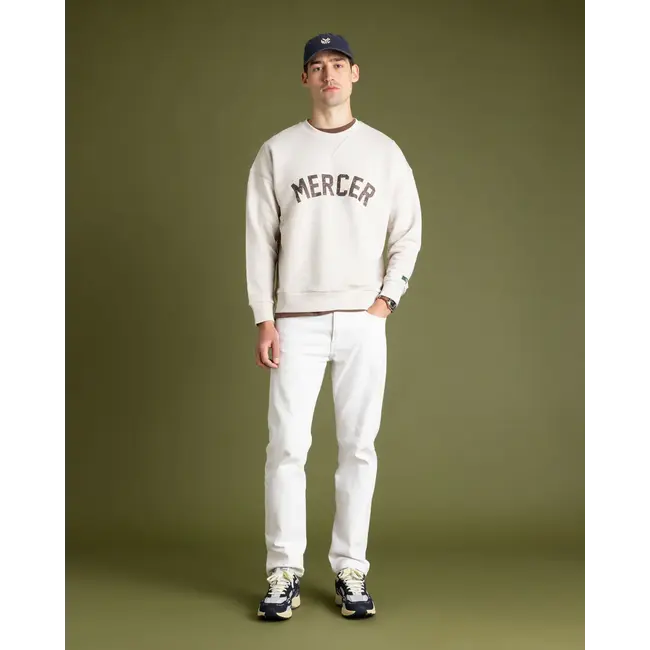 Mercer Logo Sweat Off White