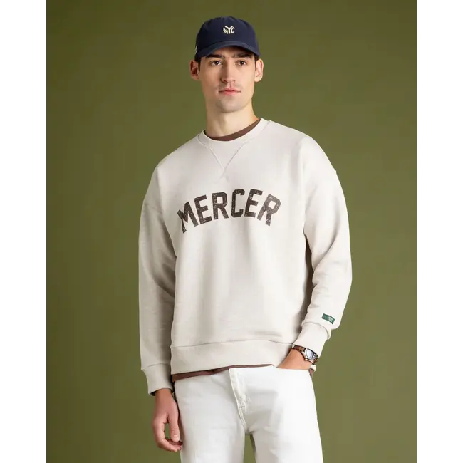 Mercer Logo Sweat Off White