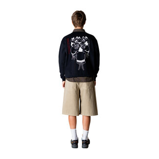 Woodbird WBCane Suma Crew Sweater Black