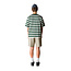 WBBeam Stripe Tee Pine Green