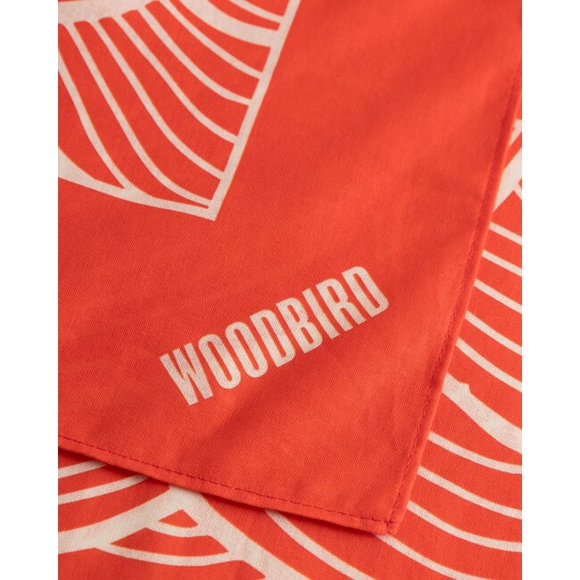 WBCudo Noodle Scarf Bright Red