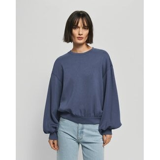 MSCH Copenhagen MSCHBrionna Ima Q Sweatshirt Vintage Indigo Blue