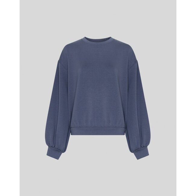 MSCHBrionna Ima Q Sweatshirt Vintage Indigo Blue
