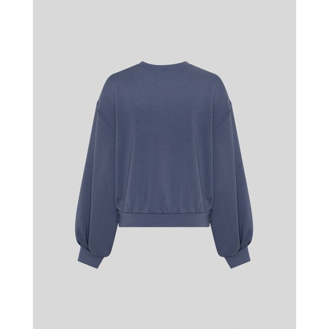 MSCHBrionna Ima Q Sweatshirt Vintage Indigo Blue