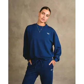 Mercer The Mercer Scuba Crewneck W Blue