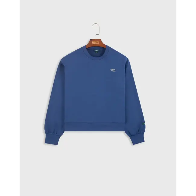 The Mercer Scuba Crewneck W Blue