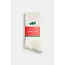 Jaquard Crew Sock White CRO