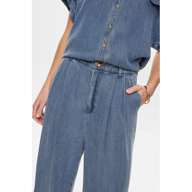 NUELIDA PANTS Snow Washed Denim