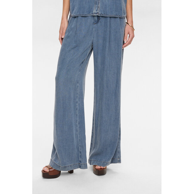 NUELIDA PANTS Snow Washed Denim