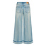 Gzsara HW Wide Jeans Washed Blue