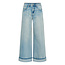 Gzsara HW Wide Jeans Washed Blue