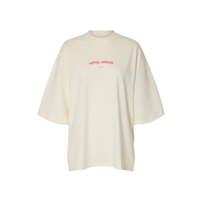 SLFBOXY LIA SS HOTEL AMOUR TEE Egret