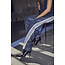 HAUTE L'AMITIÉ Baggy Pin Stripe Track Tall Pants Navy