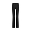 FLAIR LONG BONDED TROUSERS – BLACK