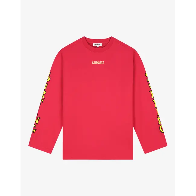 Safira Skate Tee Wide Sleeves Red