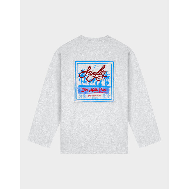 Itala Skate Tee Wide Sleeves Grey