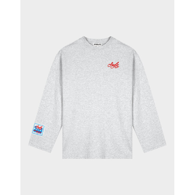 Itala Skate Tee Wide Sleeves Grey