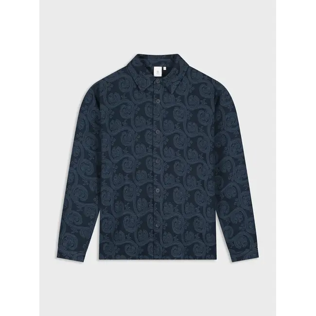 MARINE JACQUARD SHIRT Sky Captain