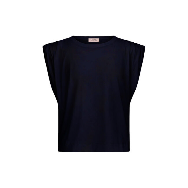 Leona Top Dark Blue